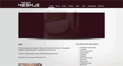 Desktop Screenshot of heskje.no